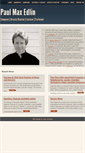 Mobile Screenshot of paulmaxedlin.com
